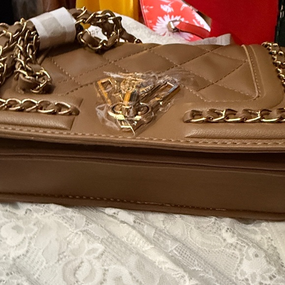 Valentino Orlandi Brown Quilted Crossbody Bag - Picture 4 of 5